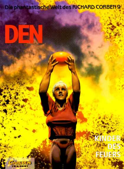 Die Phantastische Welt des Richard Corben 9 - Den - Woman - Ball - Fire - Kinder