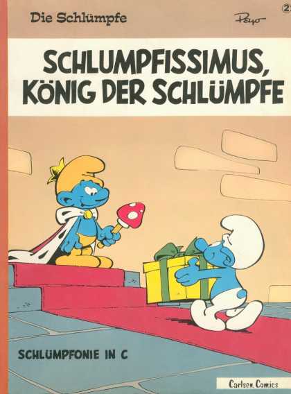 Die Schluempfe 2 - Smurfs - The Smurfs - Blue - King - Present