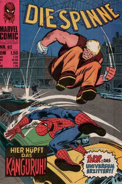 Die Spinne 105 - Car Jump - Spider-man - Kangaroo - Thor - Stomp
