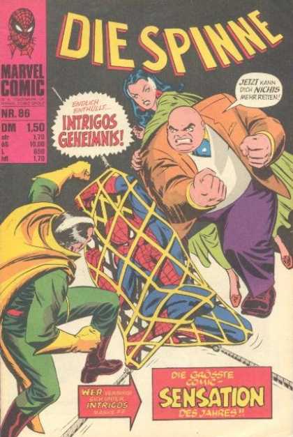 Die Spinne 109 - Die Spinne - Marvel - 86 - German - Intrigos Geheimnis