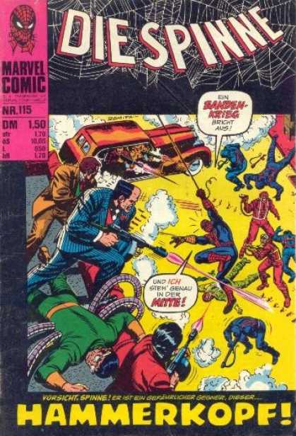 Die Spinne 138 - Hammerkopf - Marvel - Got Attacke - Firing - From The Car