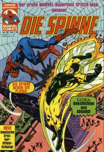 Die Spinne 200 - German Language - Spider-man - Web - Winged Villian - Skyscraper