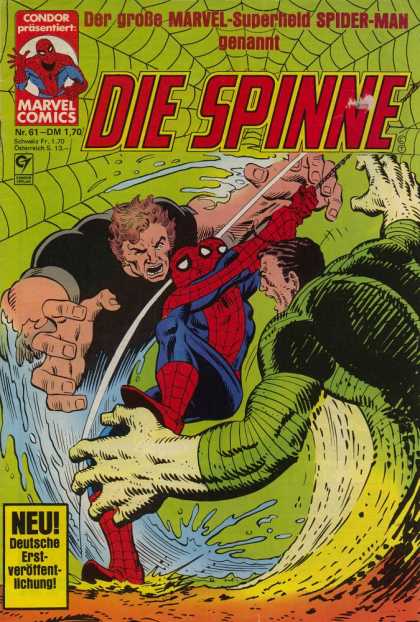 Die Spinne 221 - Condor Prasentiert - Marvel Comics - Der Grobe Amarvel-suoerheld Spider-man Genannt - Water - Deutsche Erst-yeroffent Nchung