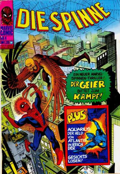 Die Spinne 27 - Spiderman - German - Geier - Aquarius - Atlantis