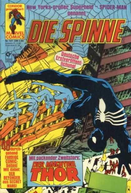 Die Spinne 287 - City - Web - Falling - Spider - Flat