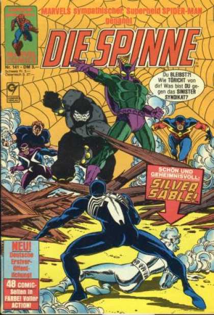 Die Spinne 301 - Marvel - Web - Costumes - Battle - Silver Sable