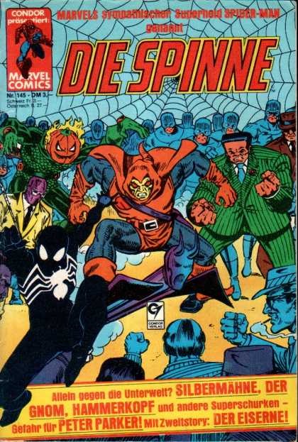 Die Spinne 305 - Peter Parker - Spiderman - Pumpkin - Web - Crowd