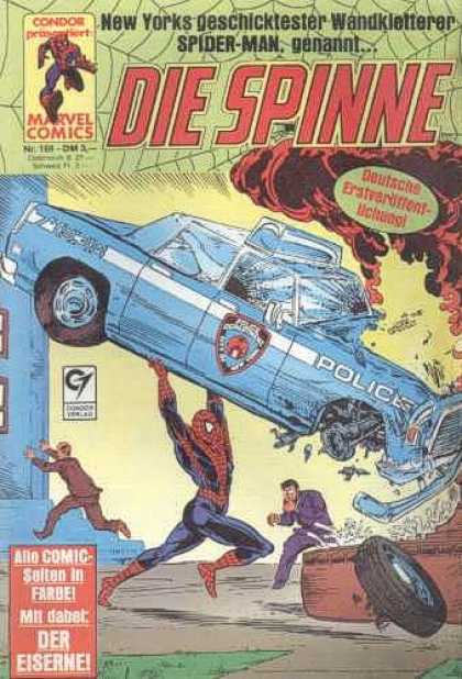 Die Spinne 329 - Marvel - Marvel Comics - Spider-man - Spinne - Police Car