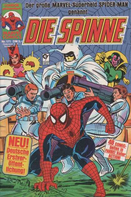 Die Spinne 331 - Der Grobe Marvel-superheld Spiderman - Nr 171 - White Cape - Big Guns - Neu Deutsche Ersiveroffentlichung