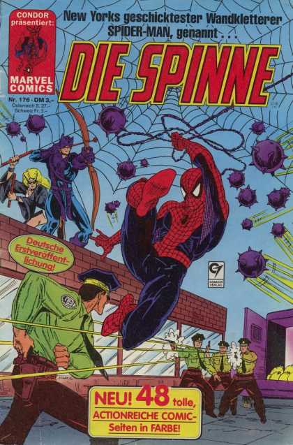 Die Spinne 336 - Spiderman - Web - Super Heroes - Astroid - Police