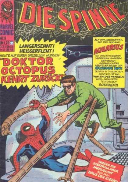 Die Spinne 36 - Spiderman - German - Aquarius - Doctor Octopus - Steel Room