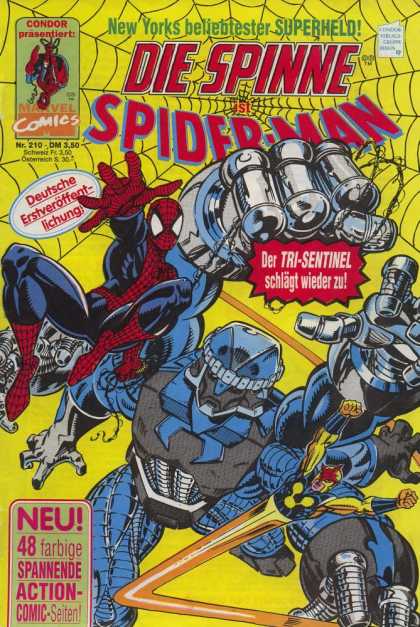 Die Spinne 370 - Der Tri Sentinel - Spidey - Web - Spiderman - Robot