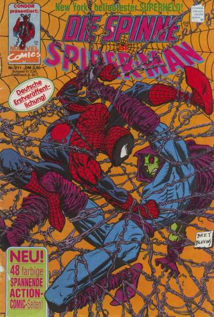 Die Spinne 371 - Newyork - Marvel Comics - Nest - Condor - Deutsche Erstveroffent Lichung