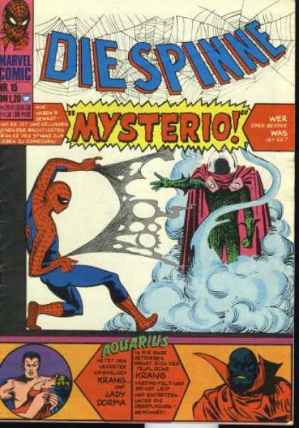 Die Spinne 38 - Marvel Comic - Mysterio - Aquarius - Krang - Lady Dorma