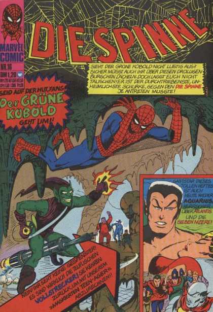 Die Spinne 39 - Spiderman - Green Goblin - Cave - In German - Hanging On Ceiling