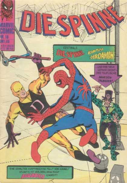 Die Spinne 41 - Die Spinne - Marvel Comics - Erstmals Die Spinne Kontra Der Damon - Circus - Trapeze