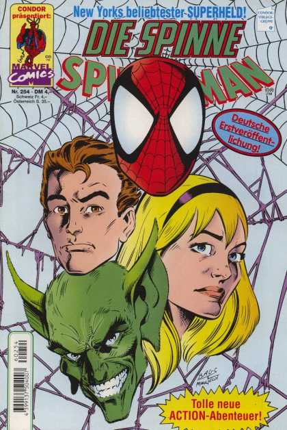 Die Spinne 414 - New Yorks Beliebtester Superheld - Spiderman - Nr 254 - Tolle Neue Action-abenteuer - Green Goblin