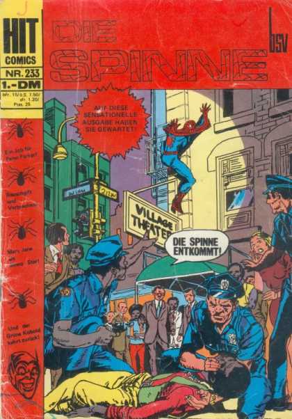 Die Spinne 5 - People - Hero - Police - Building - Post