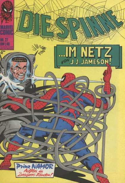 Die Spinne 50 - Spider Web - Spiderman - Marvel Comic - Jj Jameson - Prinz Namor
