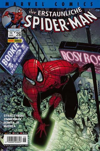 Die Spinne 503 - Der Erstaunliche Spider-man - Strczynski - Zimmerman - Romita Jr - Mccrea
