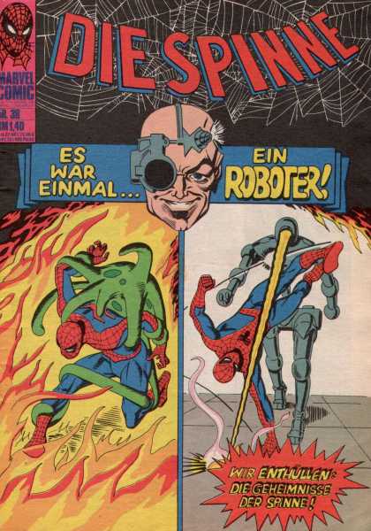Die Spinne 61 - War - Robot - Fire - Laser Beam - Cyclops