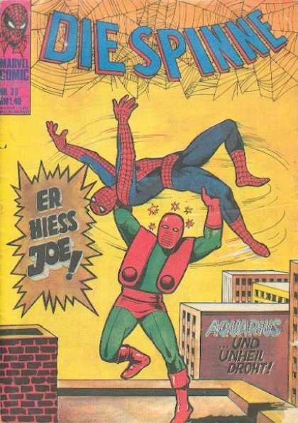Die Spinne 62 - Marvel Comics - Er Hiess Joe - Spiderman - Aquarius - Web