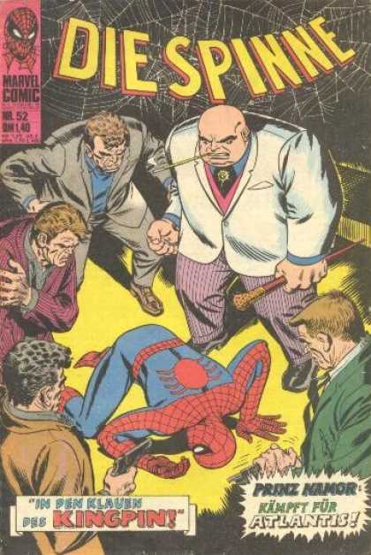 Die Spinne 75 - Marvel Comics - German - Prinz Namor - Kingpin - Cane