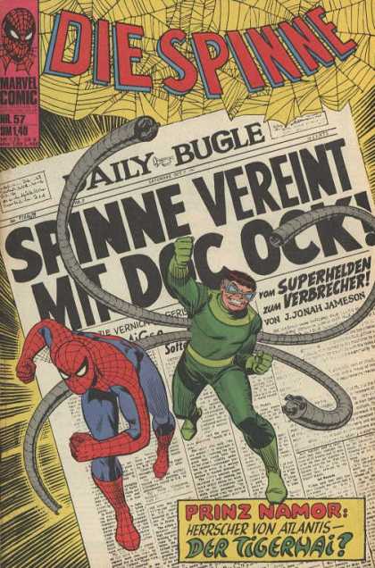 Die Spinne 80 - Marvel Comics - German - Spiderman - Doc Ock - Der Tigerhai