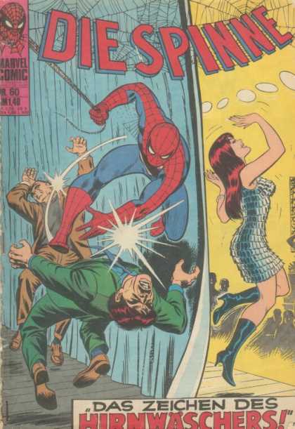 Die Spinne 83 - Marvel Comic - Superhero - Woman - Man - Hirnwaschers