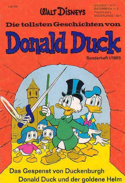 Die Tollsten Geschichten von Donald Duck 1 - Donald - Skeleton - Sword - Uncle Scrooge - Castle