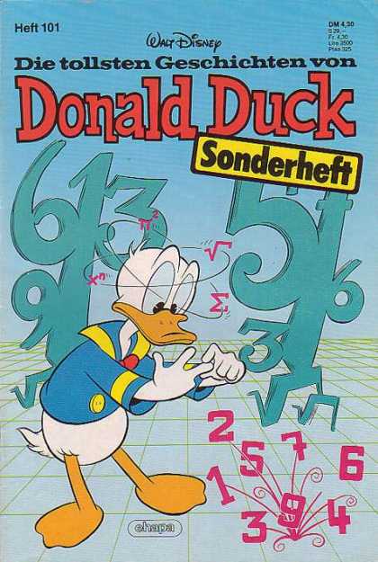 Die Tollsten Geschichten von Donald Duck 101 - Walt Disney - Numbers - Heft 101 - Yellow Button - Blue Jacket