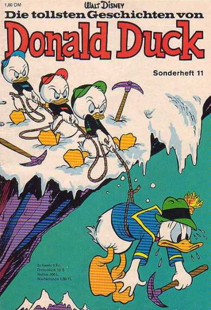 Die Tollsten Geschichten von Donald Duck 11 - Disney - Disney Comics - Donald Duck - Alps - Snow