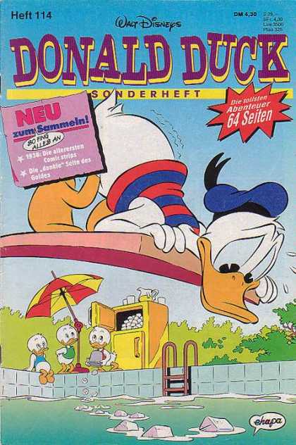 Die Tollsten Geschichten von Donald Duck 114 - Walt Disneys - Ehapa - Water Pool - Neu - Umbrella
