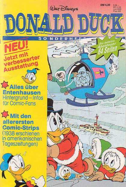 Die Tollsten Geschichten von Donald Duck 116 - Ducks - Helicopter - Boat - Frozen River - Ice