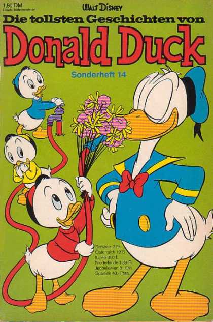 Die Tollsten Geschichten von Donald Duck 14 - Ducks - Flowers - Grass - Sonderheft 14 - Joke