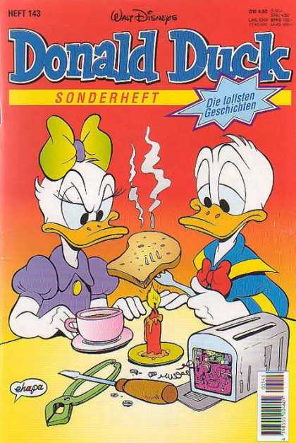 Die Tollsten Geschichten von Donald Duck 143 - Toaster - Bread - Candle - Coffee Cupe - Screwdriver