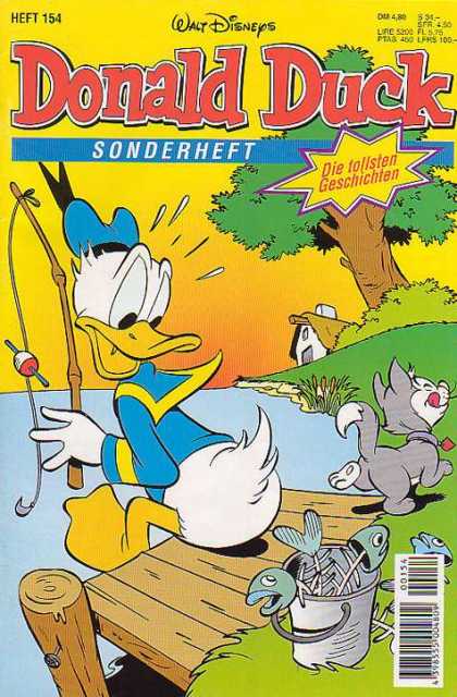 Die Tollsten Geschichten von Donald Duck 154 - Donald Duck - Fishing - Cat - Fish - House
