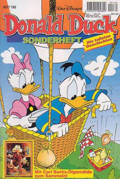 Die Tollsten Geschichten von Donald Duck 165 - Hot Air Ballon - Picnic Basket - Daisy Duck - Scrooge Mcduck - Mit Carl Barks-olgemalde Zum Sammein