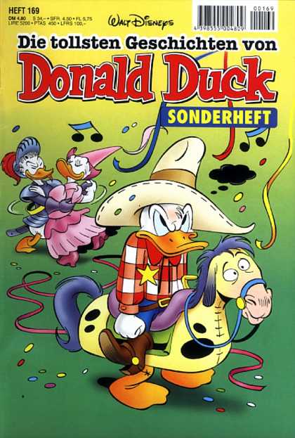 Die Tollsten Geschichten von Donald Duck 169 - Cowboy - Princess - Toy Horse - Confetti - Musical Notes