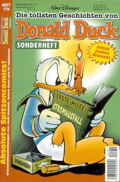 Die Tollsten Geschichten von Donald Duck 179 - Book - Candle - Flame - Screw Driver - Box