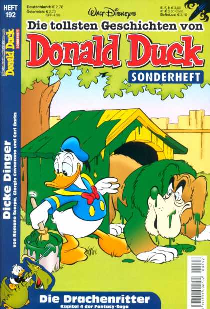 Die Tollsten Geschichten von Donald Duck 192 - Dog - Dog House - Painting - Dicke Dinger - Tree
