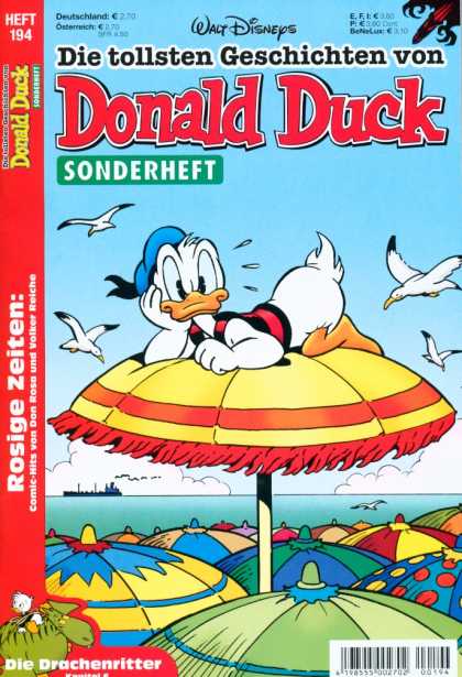 Die Tollsten Geschichten von Donald Duck 194 - Cartoon - Funny - Sea - Water - Birds