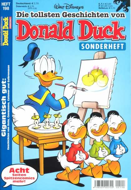 Die Tollsten Geschichten von Donald Duck 198 - Heft 198 - Donald Duck - Die Tollsten Geschichten Von - Painting - 3 Apples