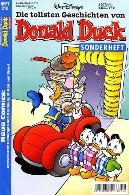 Die Tollsten Geschichten von Donald Duck 210 - Sonerheft - Walt - Disney - Car - Dishes