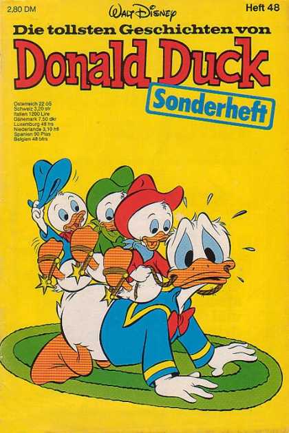 Die Tollsten Geschichten von Donald Duck 48 - Walt Disney - Ducks - Carpet - Hats - Ropes