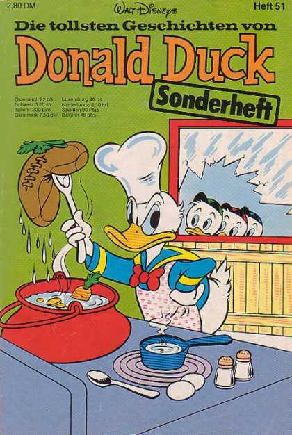 Die Tollsten Geschichten von Donald Duck 51 - Football - Cooking - Broken Window - Nephews - Angry