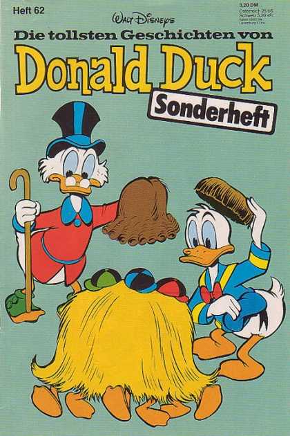 Die Tollsten Geschichten von Donald Duck 62 - Donald Duck - Wigs - Hats - 2 Ducks Hiding - 4 Ducks