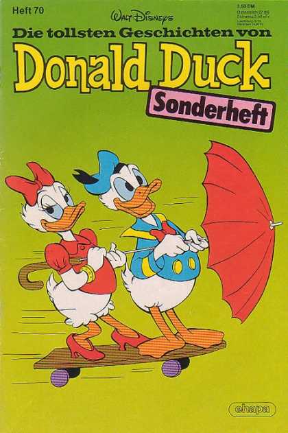 Die Tollsten Geschichten von Donald Duck 70 - Daisy - Umbrella - Windy - Skateboard - High Heels
