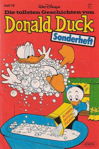 Die Tollsten Geschichten von Donald Duck 79 - German - Walt Disney - Bubbles - Bath - Window