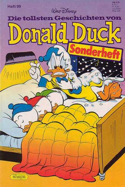 Die Tollsten Geschichten von Donald Duck 99 - Walt Disney - Donald Duck - Sonderheft - Bed - Pillow